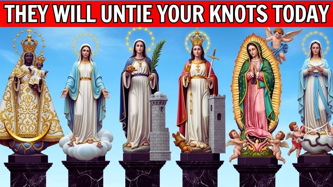 🌹Они развяжут ваши узлы: 7 марианских сил для срочного чуда | Молитвенные моменты