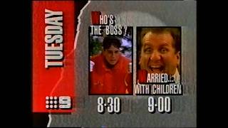 Nine - Married with Children promo (July 1992)