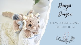 Clean Colour Change for Crochet Puff Stitch (ps)