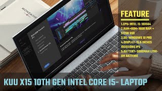 KUU X15 10th Gen Intel Core i5-1035G4 15.6 Inch Laptop