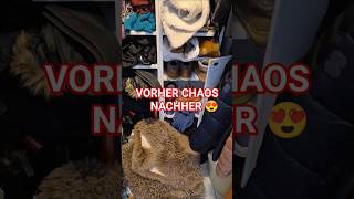 Vorher Chaos Nachher 😍#wohlfühlen #inneneinrichtung #home #vorhernachher #zimmerumgestaltung