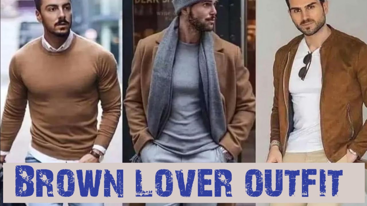 40 brown shade outfits for men। Latest trending men's outfit for men ...