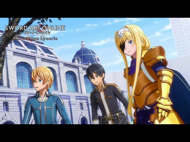 SWORD ART ONLINE Alicization Lycoris - Story Trailer - PS4/XB1/PC 