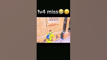 1v4 missed 😢😠#shortsviral #bgmi #pubgmobile #gaming #tdm #scout #mortal