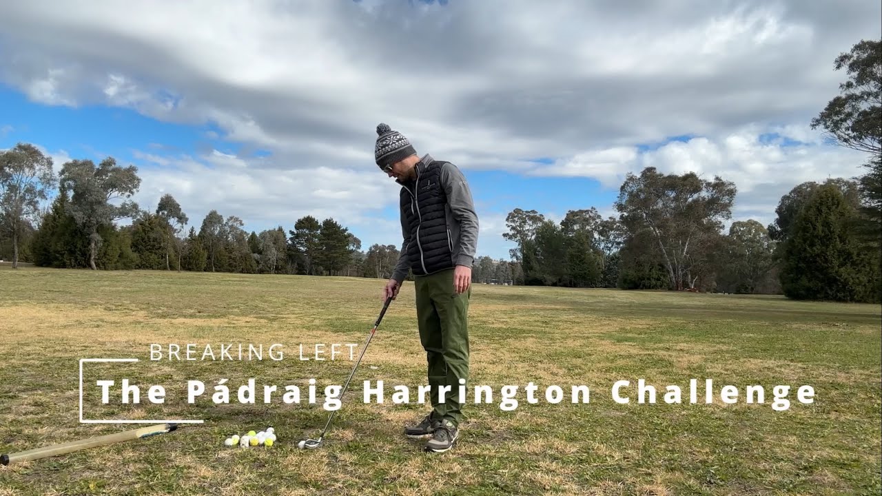 The Padraig Harrington Single Digit Handicap Golfer Challenge Accepted The padraig harrington single digit handicap golfer challenge accepted