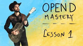 CAGED in OPEN D All the MAJOR chord shapes