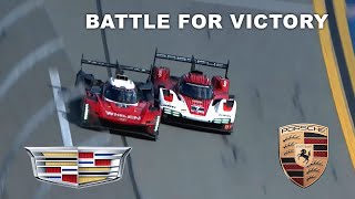 the battle for victory | Porsche VS Cadillac at Rolex Daytona 24 2024