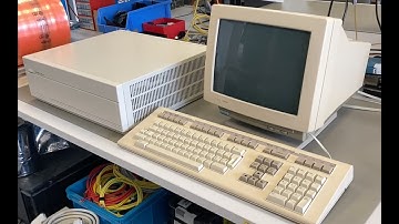 DEC Microvax 3100-80 with a smoking HDD (PWJ237)