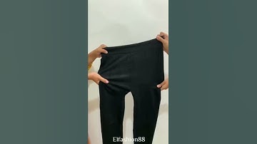 Thumbnail of legging cewek bahan lembut. Link shopee dikomentar.#shorts #racunshopee #shopeehaul #ootd