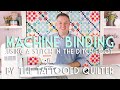 Use a Stitch in the Ditch foot to Machine Bind your quilt! The Tattooed Quilter | Fat Quarter Shop