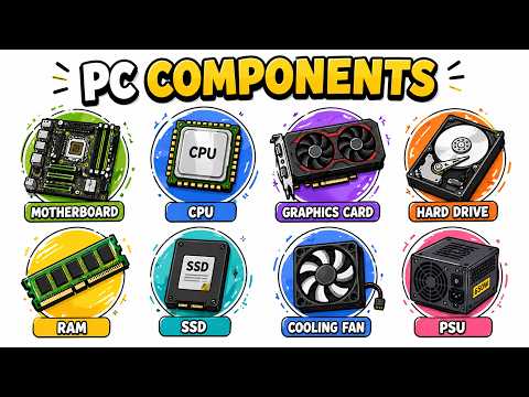 Every Computer Component Explained in 8 Minutes