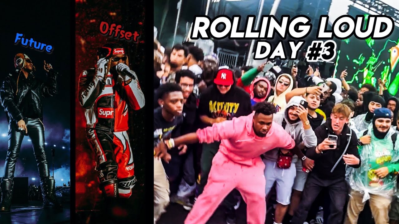 Future and Offset Close Out Rolling Loud NY in the Rain – Fashion Bomb Daily