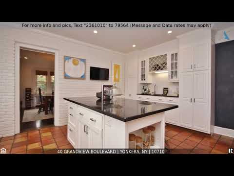 40 Grandview Boulevard, Yonkers, NY home video tour