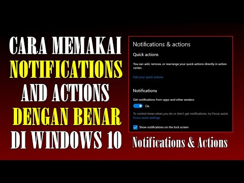 Video: Apa nama lain untuk area notifikasi di Windows?