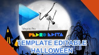 PLANTILLA EDITABLE HALLOWEEN VEGAS PRO 13,14,15,16 Y 17 - PEDRO EDITA screenshot 5