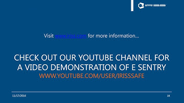 Intelligent Asset System - E Sentry Connect Cloud Overview