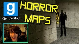 GMod #12 - Horror Maps - SO MANY JUMPSCARES! w/PaulGames