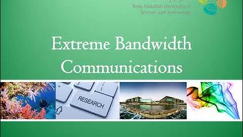 6GWFF 2021 - Extreme Bandwidth Communication (Session 1) - Mohamed-Slim Alouini