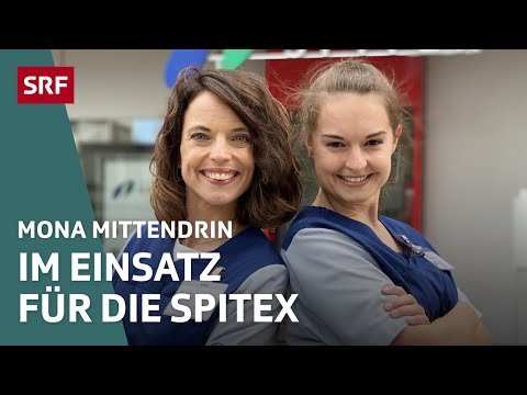 Die Arbeit bei der Spitex — Mehr als Stützstrümpfe und Körperpflege | Mona mittendrin 2021 | SRF Dok