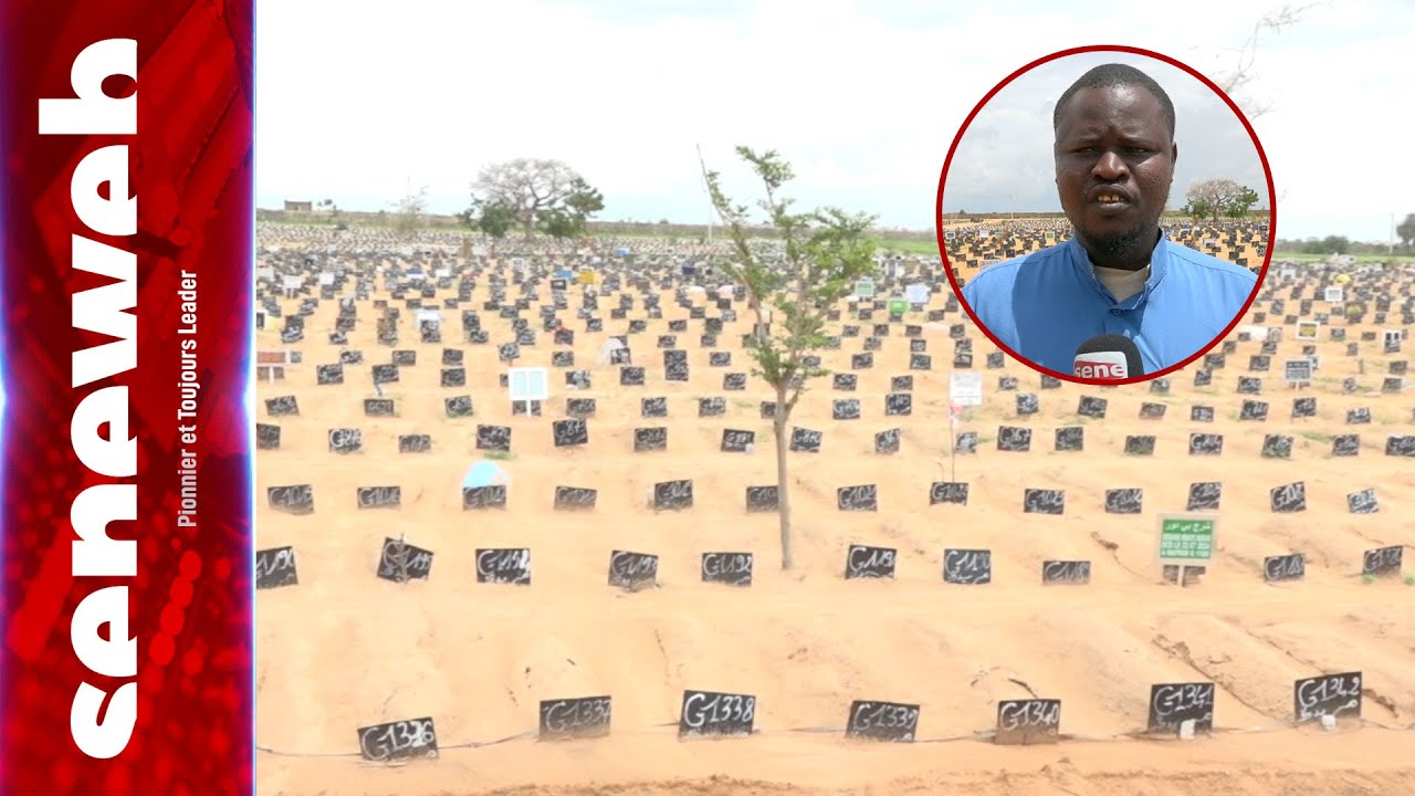 Plus de 30 enterrements par jour, 100 000...: Immersion au cimetière Bakhiya de Touba