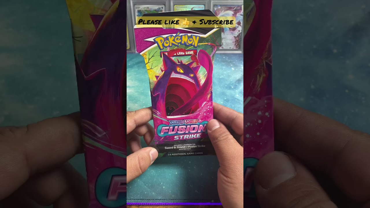 Fusion Strike 1st Blister pack Pokémon Trading Card Game Opening 