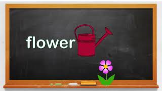 The Homophone Board Flower Flour