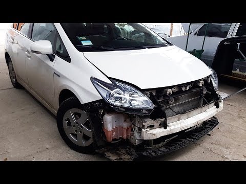 Покраска бампера Toyota Prius