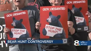 Conservationists protest Florida's first bear hunt in a decade