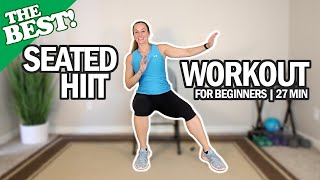 THE BEST Seated HIIT (With Abs) Workout For Seniors And Beginners | 27Min