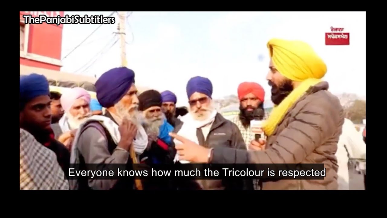 Singhu Border Protest Site After Stone Pelting   With English Subtitles   Ad Free Version