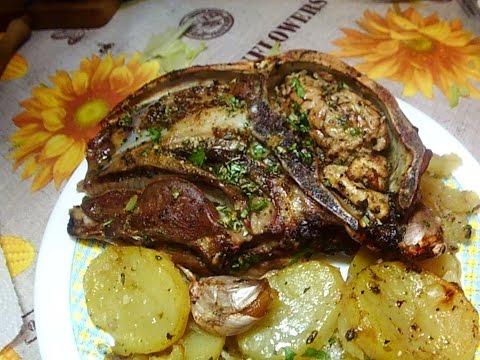 Cabezas de cordero asadas al horno: ¡Cómo hacerlas! - Video