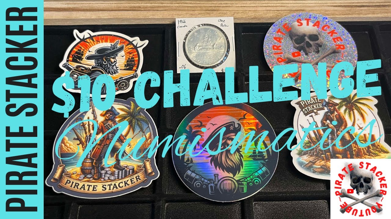 Pirates Numismatic $10 Challenge ~ Week 1! #silver #challenge #treasure ...