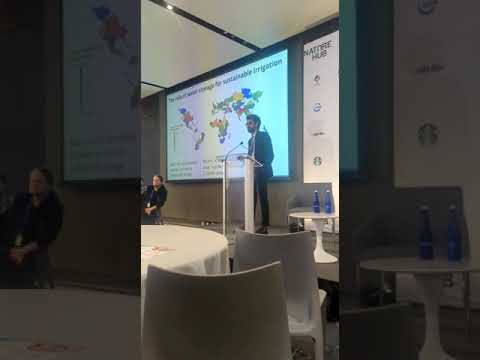 Water storage for intensification of global agriculture | UN 2023 Water Conference