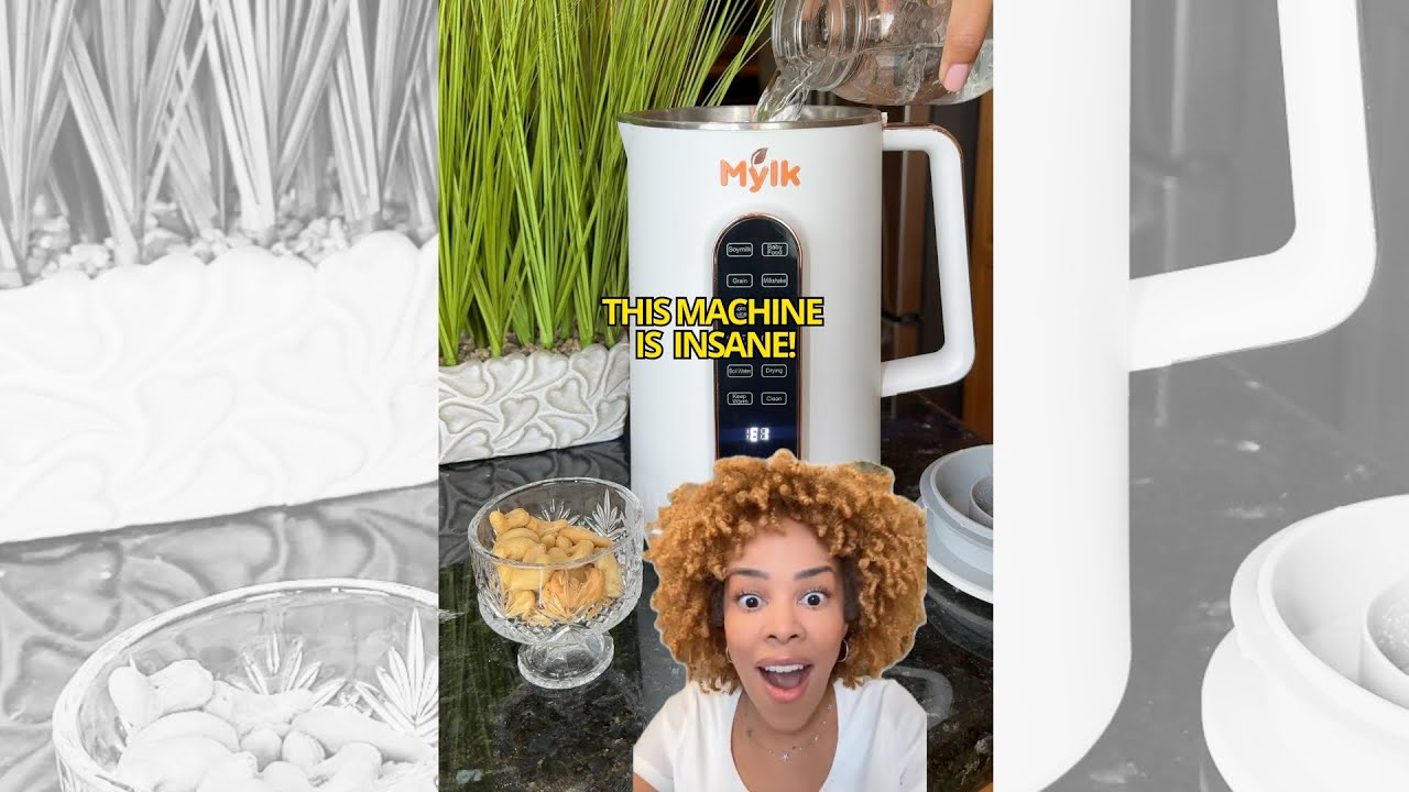 Milk produced by this machine is insanely creamy. - YouTube