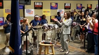 Killian Drumline Performing at Democratic Convention For Presidential Candidate Kamala Harris 2019