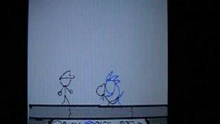 Nintendo Dsi Flipnote Studio Animation-Super Smash Bros. Brawl Fight #2