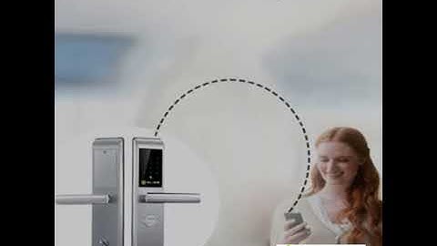 KF158B Introduction Bluetooth fingerprint lock