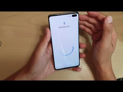 Setup The Phone For the First Time Use - Samsung Galaxy S10 / S10+