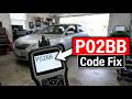 How To Fix P02BB Code - P02BB Cylinder 9 Fuel Trim At Max Limit