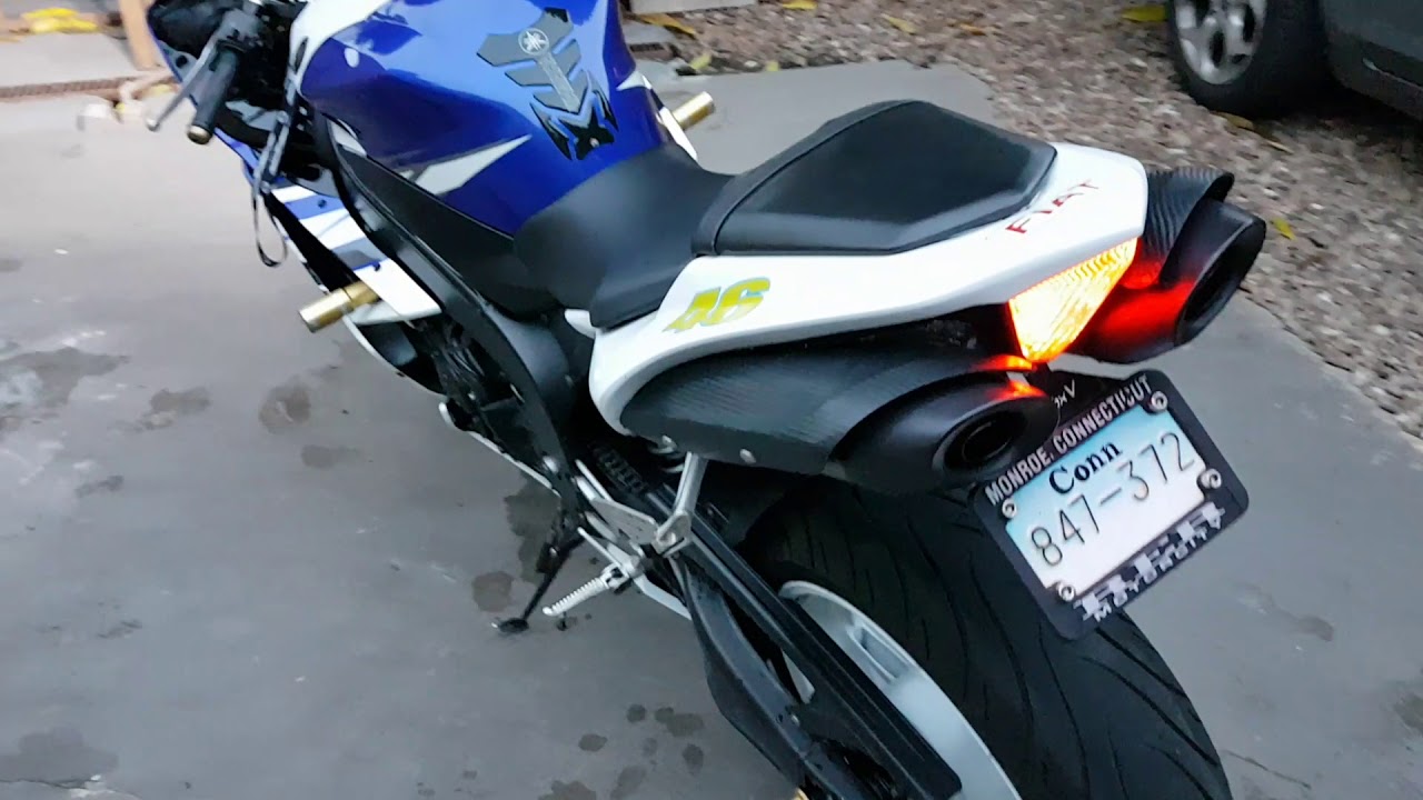 Yzf R1 2008 Fiat 360 - YouTube