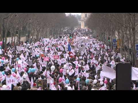 Manifestations des opposants au \