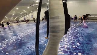 First Flight Winterguard 2026 GoPro rehearsal run!