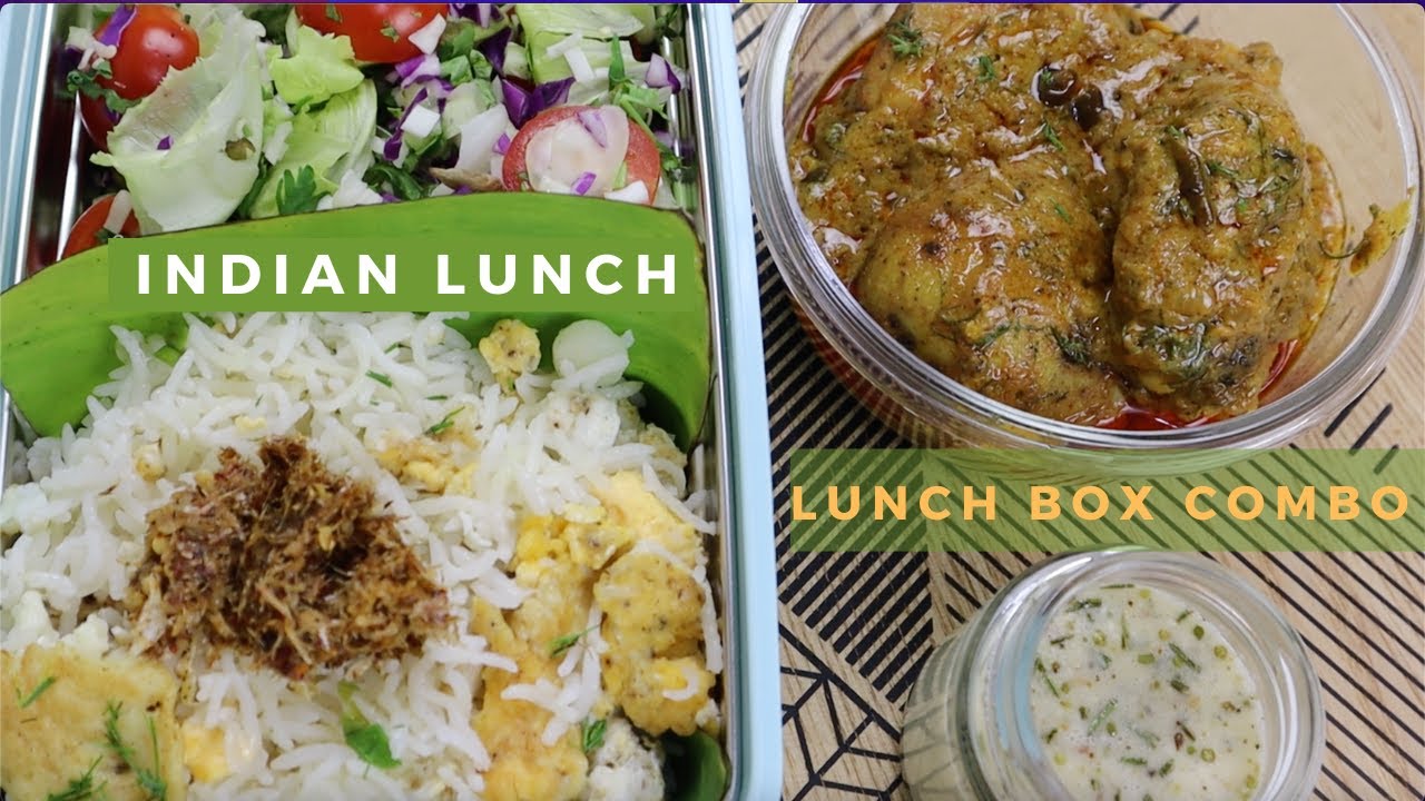 Lunch box Combo | Garlic Egg Rice | Chicken Gravy | Salad dressing | Mother Nature's Recipes