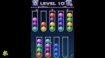 Color Ball Sort Puzzle - Level 6 7 8 9 10 | Color Puzzle Game Solution | Sonatgame