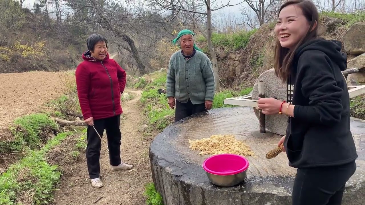 用石碾推出的“芋豆菜”，承载的是一碗浓浓的乡愁。 #新农人计划2021  #乡村味道