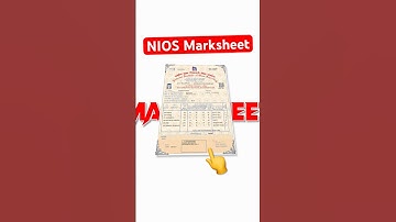 NIOS April 2025 Marksheet Kab Aayegi?😰 #nios