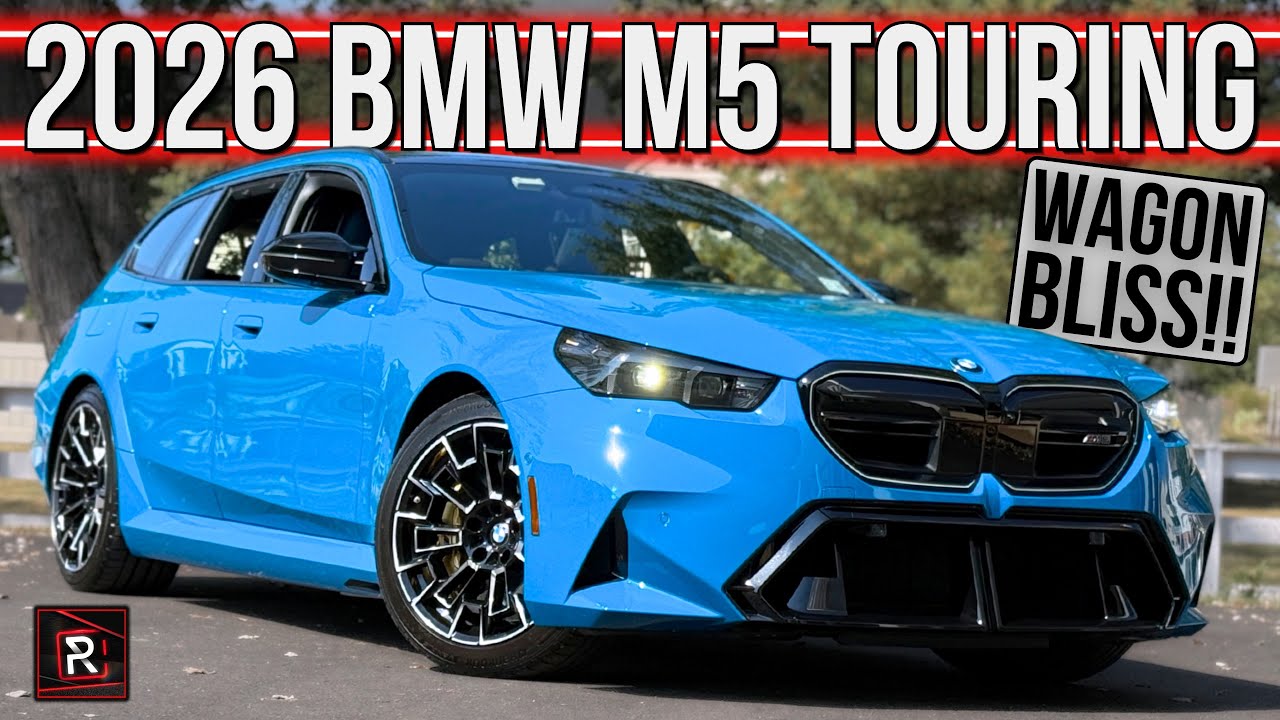 The 2026 BMW M5 Touring Is A Bi-Turbo V8 Hybrid Super Wagon For Enthusiasts