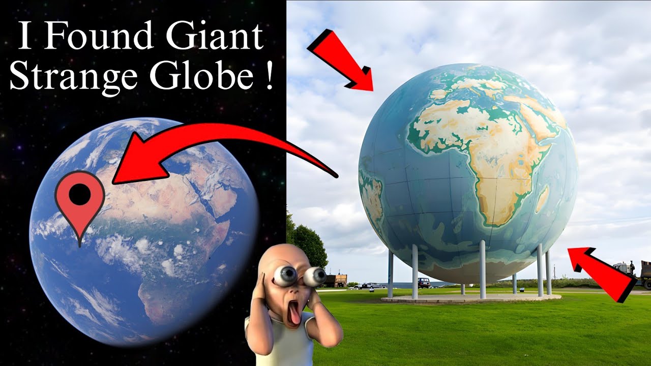 I Found Strange Globe In Real Life On Google Maps And Google Earth 