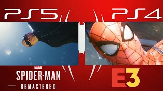 Spider-Man (PS5) VS. Spider-Man (PS4) E3 Showcase Demo 2018