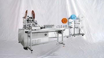 Inner type face masks making production line 1+1 mask machine for Danish customers ligne de masques